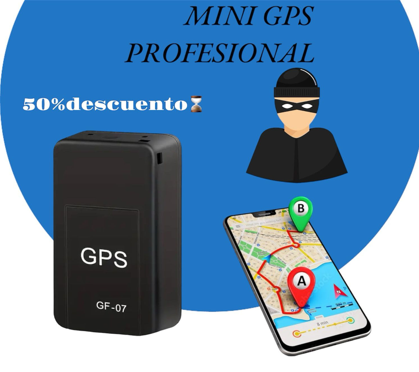 2x1 (oferta) MINI GPS PROFESIONAL