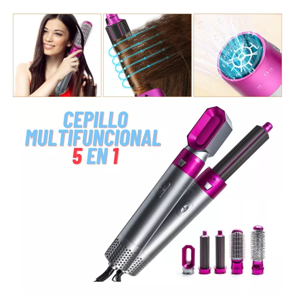 (NUEVO) Cepillo HAIR PRO5 en 1