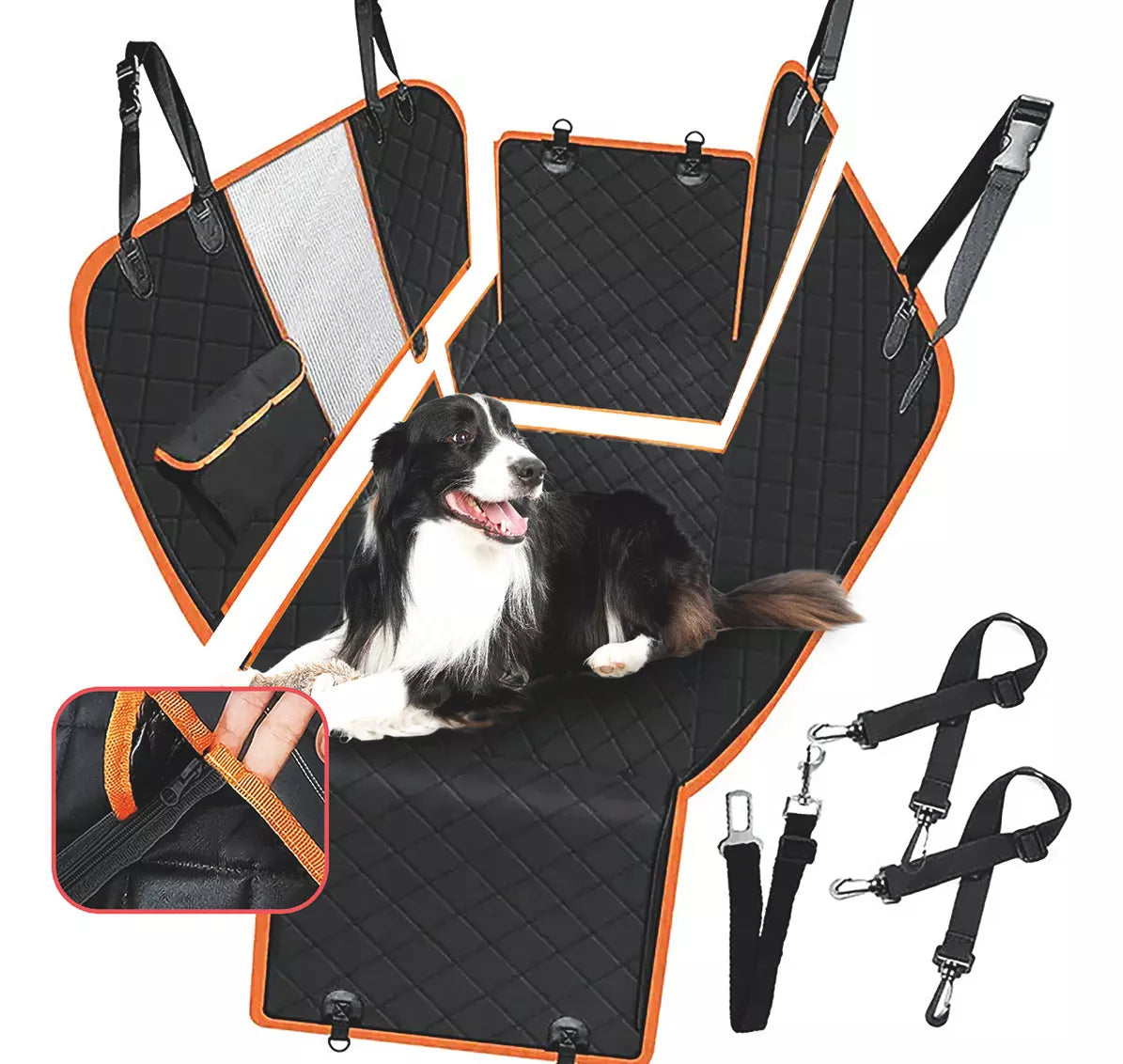 Cubre Asiento Auto Para Mascotas Funda C